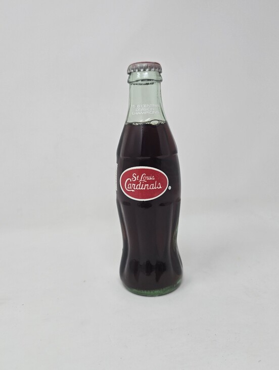 Coca Cola Other - Coca Cola Glass Bottle Vintage 90s St Louis Cardinals Baseball 1996 Div Champs